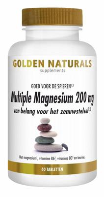 Golden Naturals Multiple magnesium 200mg