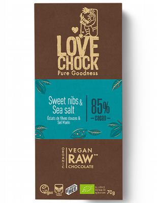 Lovechock Sweet nibs & seasalt bio