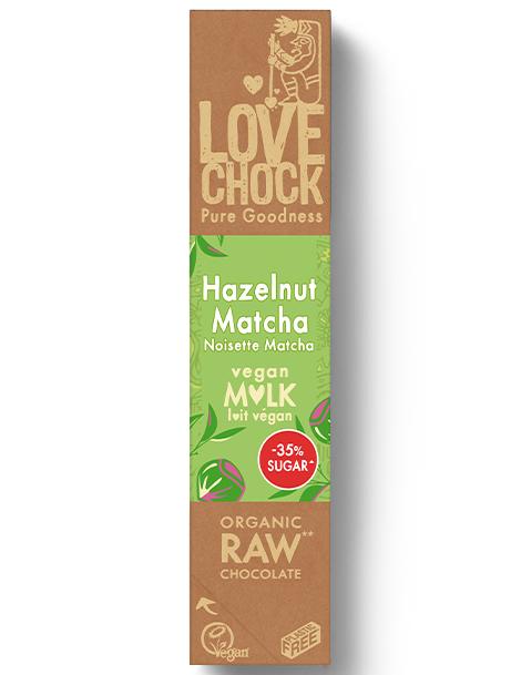 M'lk hazelnoot matcha bio