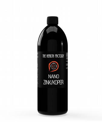 THE HEALTH FACTORY Nano Zink Koper 500 ml