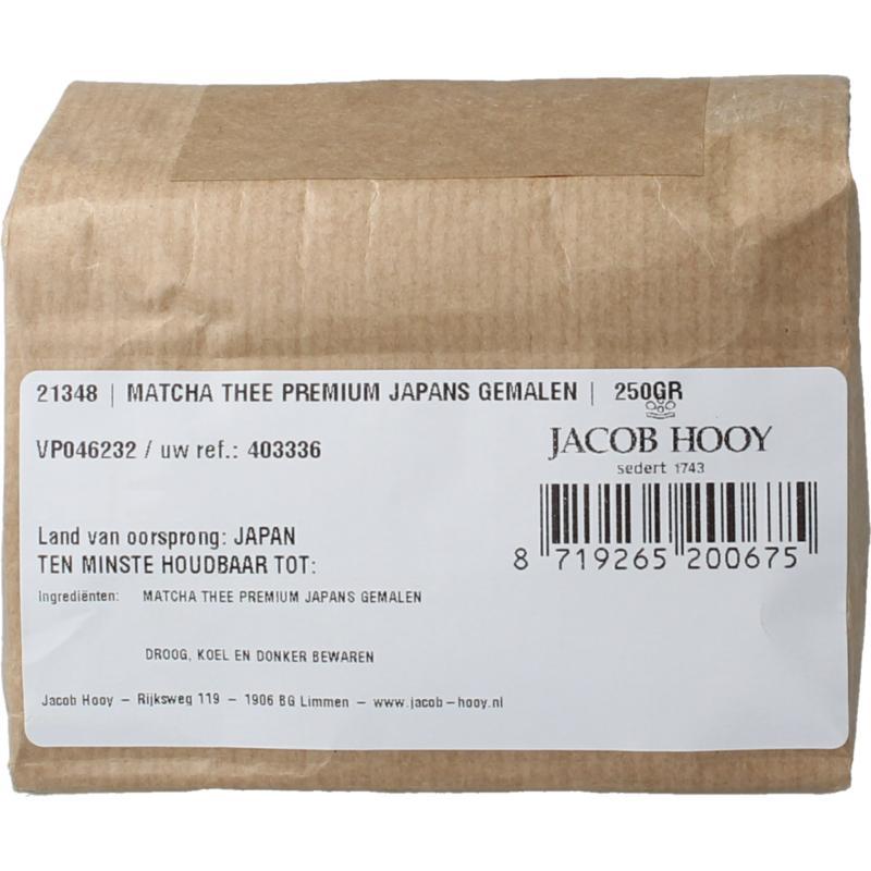 Matcha thee Japans gemalen
