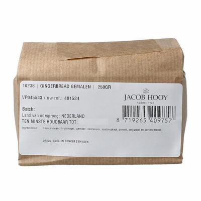 Jacob Hooy Gingerbread gemalen