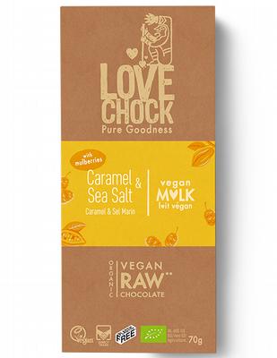 Lovechock Mild caramel & seasalt bio
