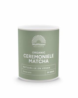 Mattisson Biologische ceremoniele matcha poeder
