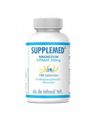 Supplemed Magnesiumcitraat 200mg