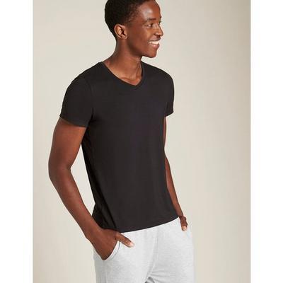 Boody men's v - neck t-shirt black m 1st m
