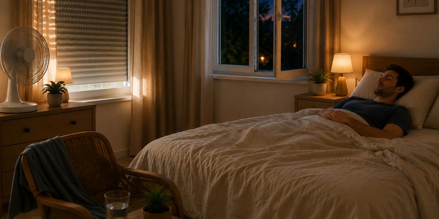 Hitte en slapen: hoe slaap je beter tijdens warme nachten?