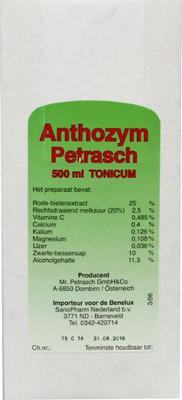 Petrasch anthoz petrasch- 500ml