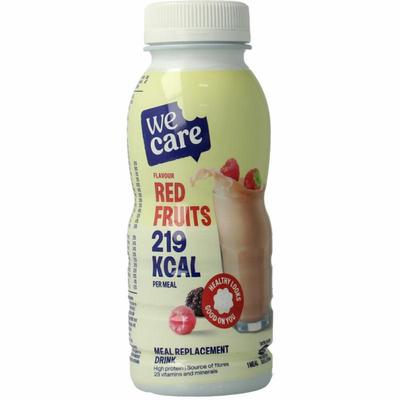 WeCare Meal replacement drink red fruits