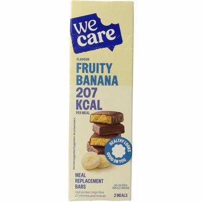 WeCare Meal replacement bars fruity banana