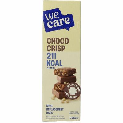 WeCare Meal replacement bars choco crisp