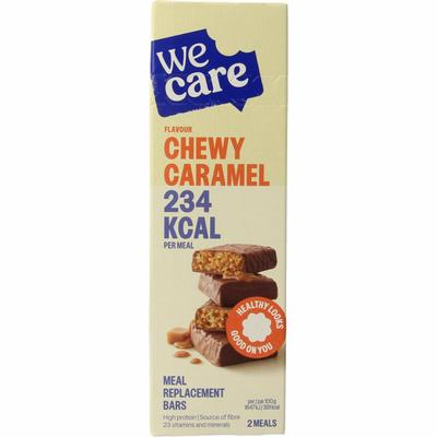WeCare Meal replacement bars chewy caramel