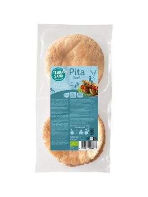 TerraSana Pitabroodjes spelt 8 stuks bio