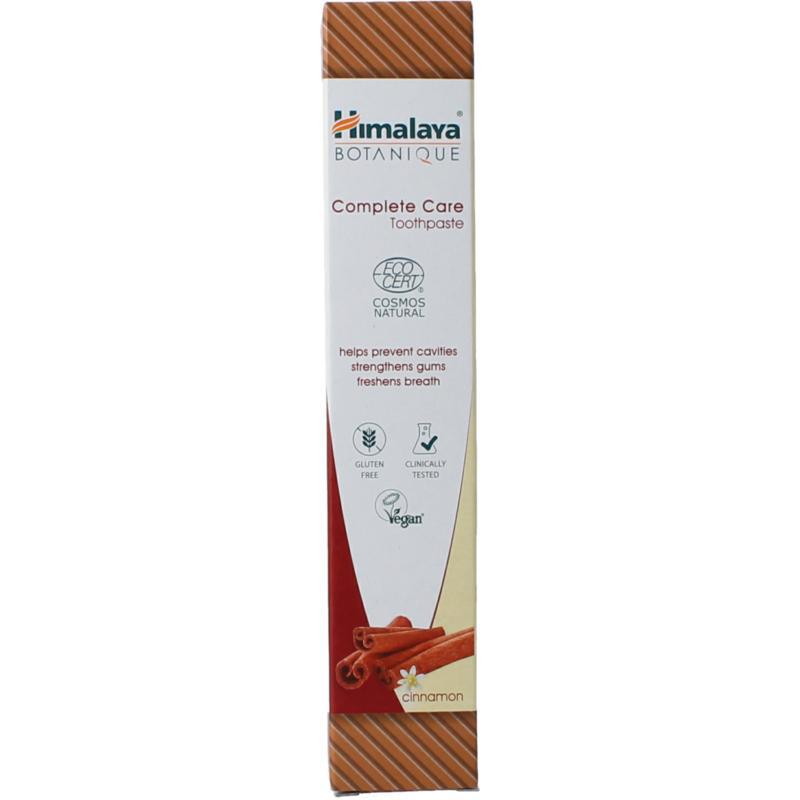 Tandpasta botanique complete care kaneel