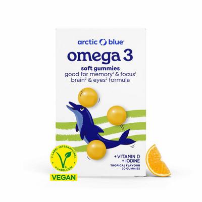 Arctic Blue Omega 3 gummy vegan