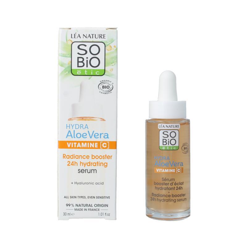 Radiance booster 24h hydrating serum bio