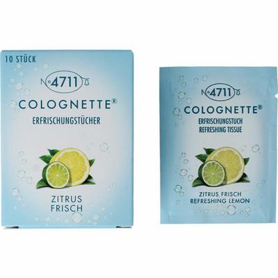 4711 Colognettes tissues lemon