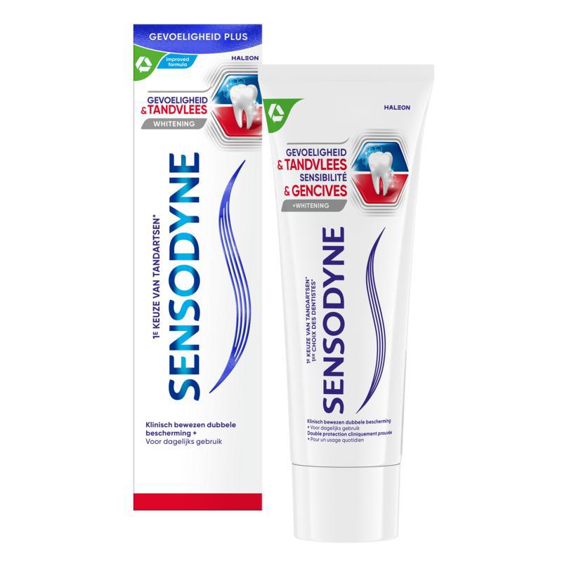 Tandpasta gevoeligheid & tandvlees whitening