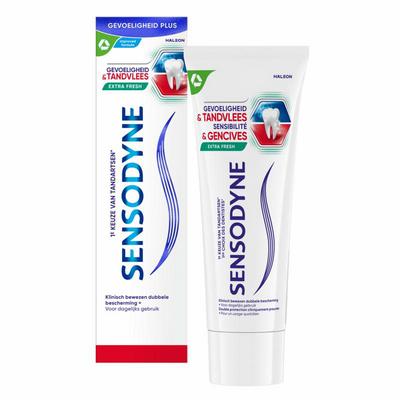 Sensodyne Tandpasta gevoeligheid & tandvlees extra fresh