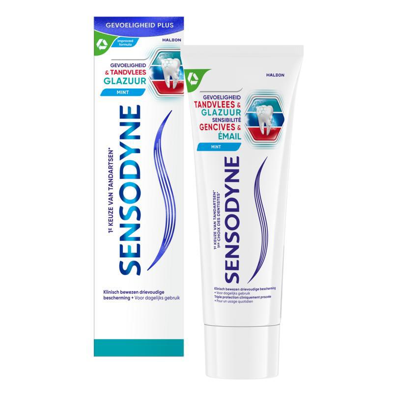 Tandpasta sensitive tandvlees & glazuur