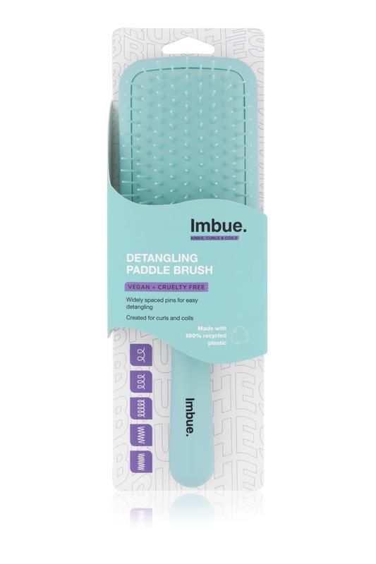 Detangling paddle brush