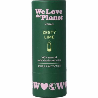 We Love Deodorant stick zesty lime