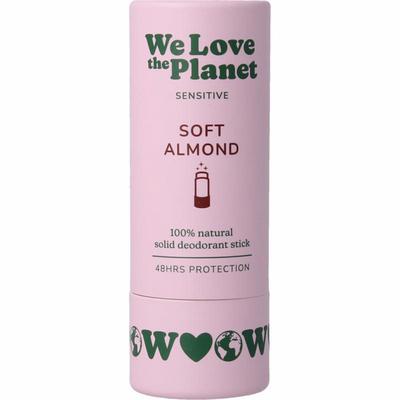 We Love Deodorant stick soft almond vegan