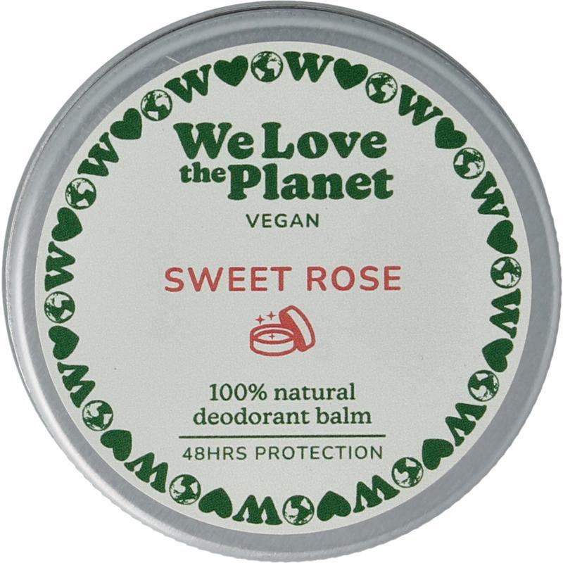 Deodorant balm sweet rose vegan