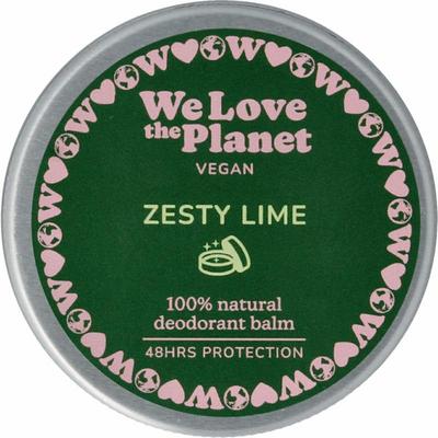 We Love Deodorant balm zesty lime vegan