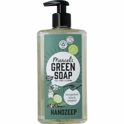 Marcel's Green Soap Handzeep bergamot & black pepper