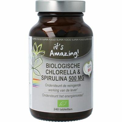 IT'S AMAZING spirulina/chlorella 50/50 tabletten 240st