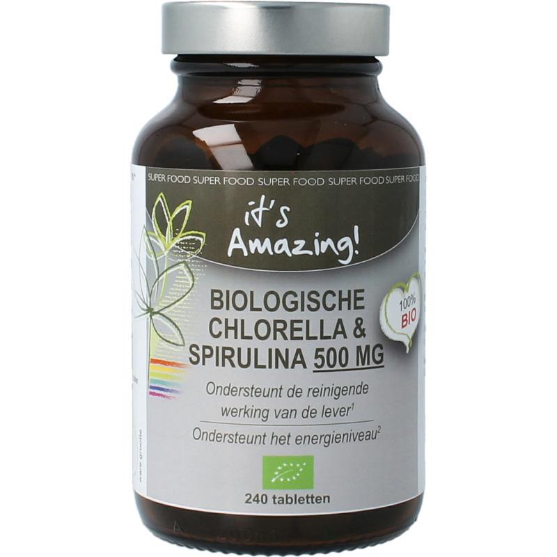 spirulina/chlorella 50/50 tabletten 240st