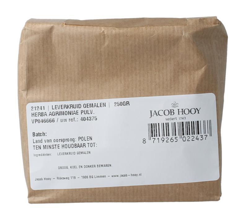 Leverkruid gemalen