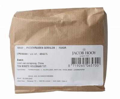Jacob Hooy Patatkruiden gemalen