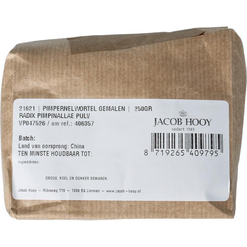Pimpernelwortel gemalen
