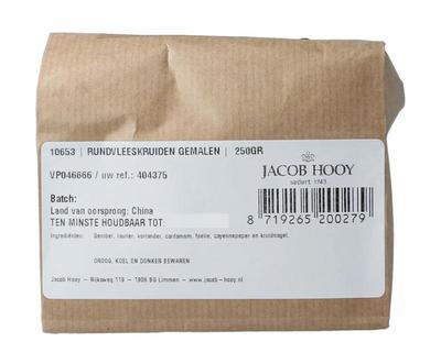 Jacob Hooy Rundvleeskruiden gemalen