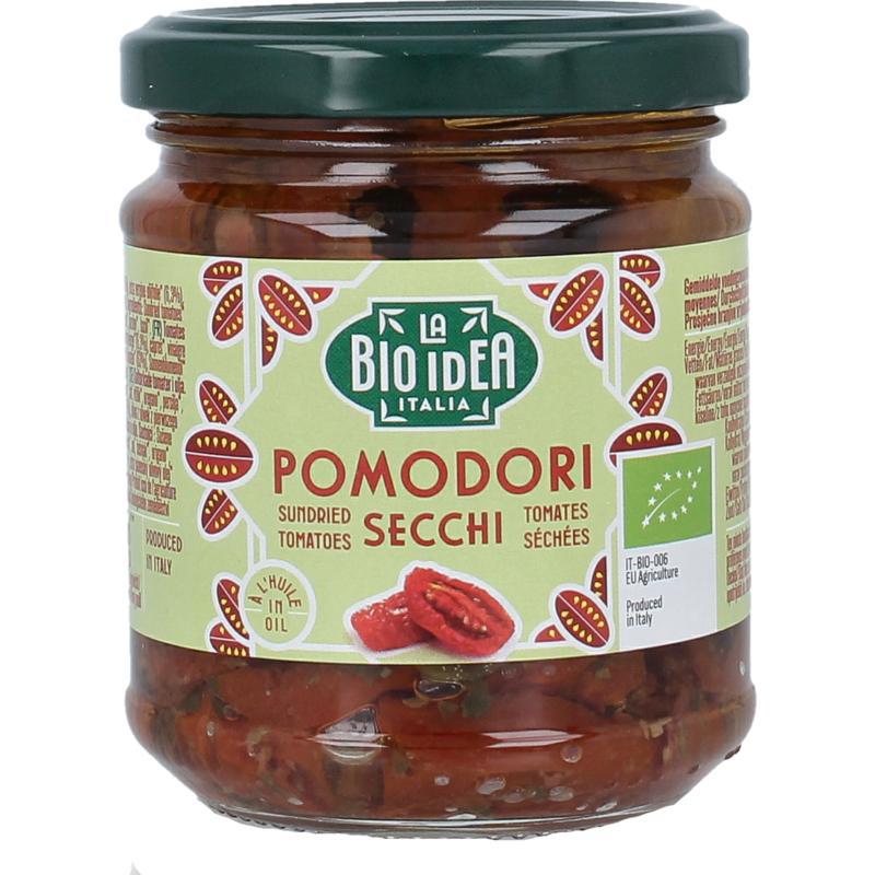 Zongedroogde tomaten in olijfolie bio