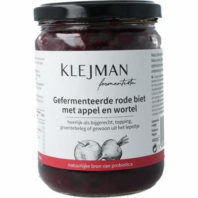 KLEJMAN Fermentista Gefermenteerde rode biet met wortel en appel