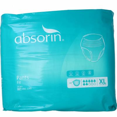 Absorin absorin comf pants fit xl