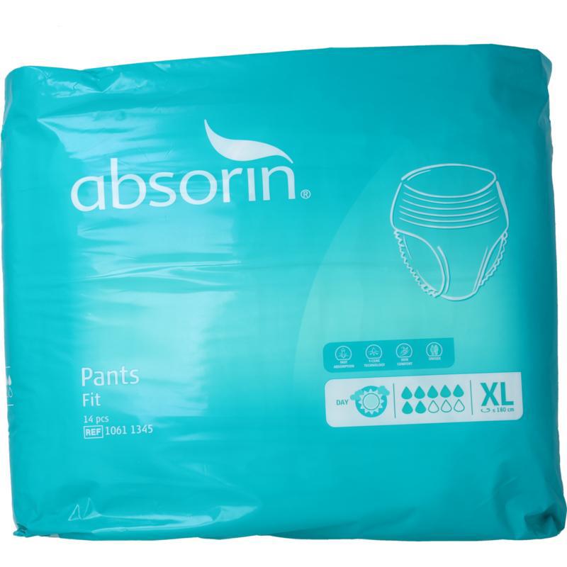 absorin comf pants fit xl