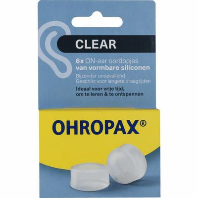Ohropax ohropax silicon clear