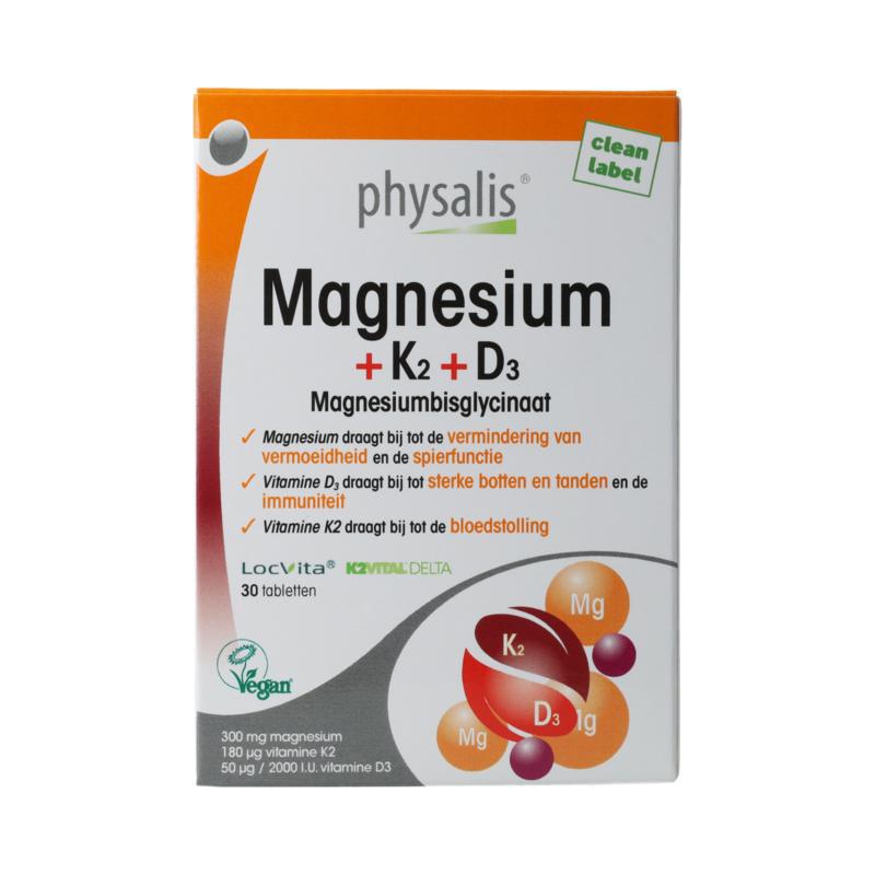 Magnesium + K2 + D3