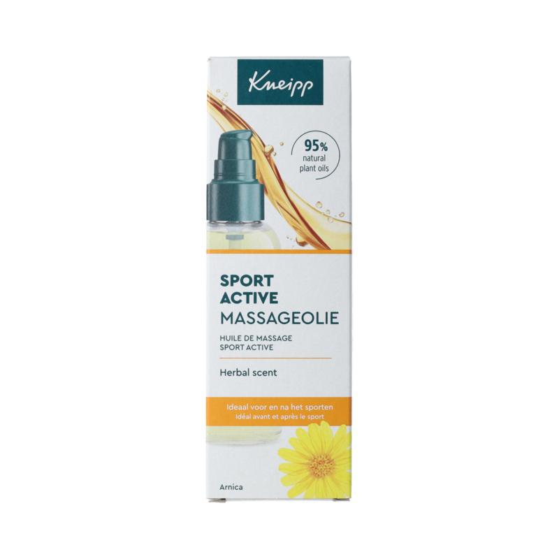 Sport active massageolie