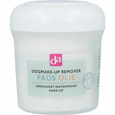 DA oogmake up remover pads olie 100st