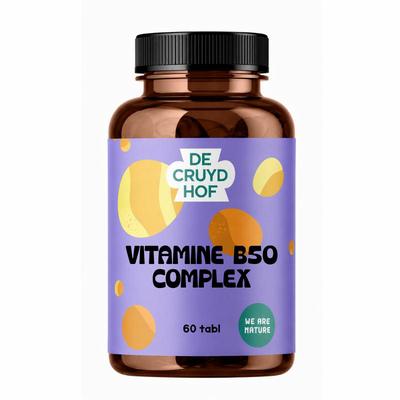 De Cruydhof De Cruydhof Vitamine B50 complex, 60 tabl