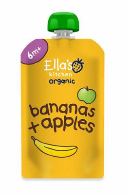 Ella's Kitchen Bananen + appels 6+ bio