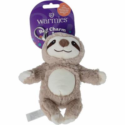 Warmies bag charm faultier braun