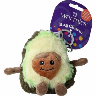 Warmies bag charm avocado