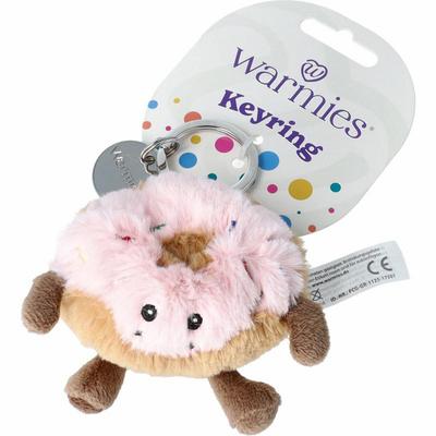 Warmies sleutelhanger donut