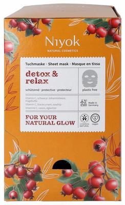 Niyok sheet mask Detox & Relax